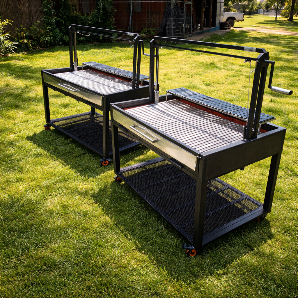 Asadores y parrillas en acero inoxidable